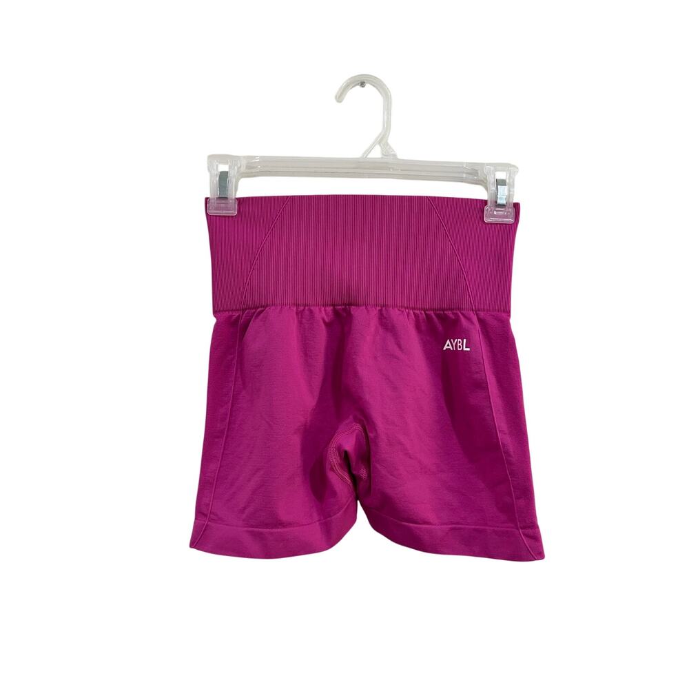 AYBL Empower Magenta Compression Biker Shorts Athletic Size XS